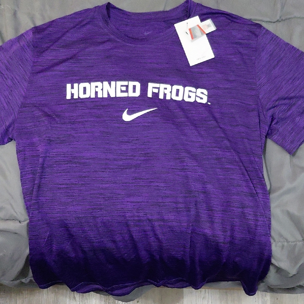 Nike Purple Horned Frogs Tee